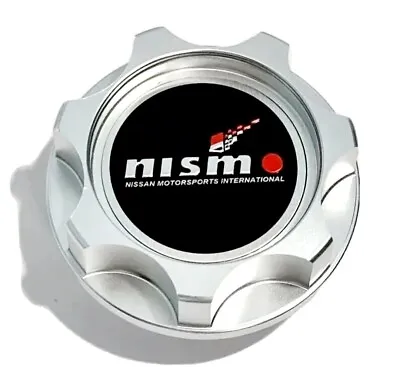 Billet Engine Oil Filler Cap Silver M7-style Cnc For Nissa Nismo Jdm • $23.99