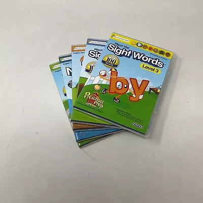 Preschool Prep Series 5 DVD Set  Meet The Shapes Letters Colors & Sight Words • $15