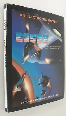 $295 • Buy ESSEX Electronic Novel By Synapse & Broderbund For Apple II+,IIe,IIc,IIgs 1985