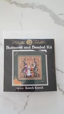 Mill Hill Knock Knock Halloween Autumn Cross Stitch Kit Vintage 2004 • $10.99