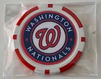 Washington Nationals - MLB - Magnetic Clay Poker Chip - Golf Ball Marker  • $4.95