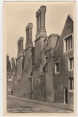 Postcard Hampton Court Palace. Chimneys Of Tudor Kitchen. Real Photo. Unposted • £3.99