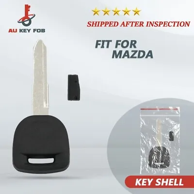 Transponder Chip Ignition Key Uncut Blade 4D-63 For Mazda 2 3 5 6 CX7 +9 MX5 RX8 • $10.83