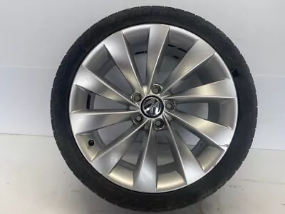 2012 Vw Passat Cc Scirocco 18'' Alloy Wheel Silver Genuine 3c8 601 025 Ab • $161.62