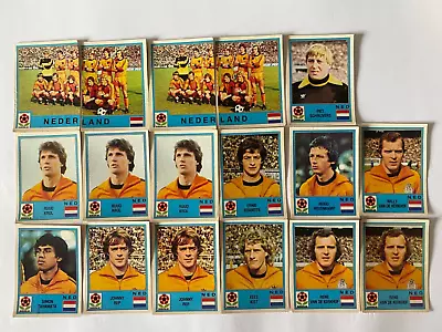 UNUSED NEW STICKERS Panini - Europa 80 - Various Nederland • £29.99