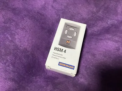 Hormann Remote Control 40.685 MHz HSM 4 Hand Transmitter Garage Garador Clicker • £49