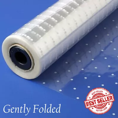 £0.99 • Buy White Dot Cellophane Gift Wrap Birthday Wedding Fathers Day Hampers Present