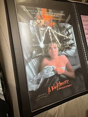 Nightmare On Elm Street Freddy Krueger Movie Print Poster Mondo Matthew Peak • $120