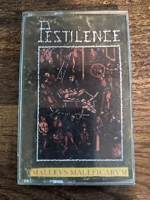 Pestilence Cassette Tape Malleus Maleficarum Thrash Metal EX READ Free Shipping • $30
