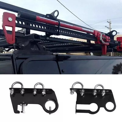 High Lift Jack&Shovel Holder 4x4 4WD Offroad Farm Mount Roof Rack Bracket Kit US • $32