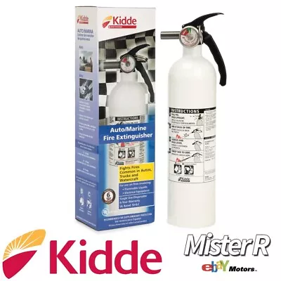 Kidde • Auto/Marine Fire Extinguisher • 4lb Dry Chemical • Car/Truck/Boat • $35