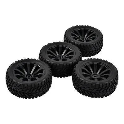 1/10 RC Wheels Tires 1/16 1/14 1/12 Wheel Rim Tires For Hobby Car Buggy Vehicles • £12.83