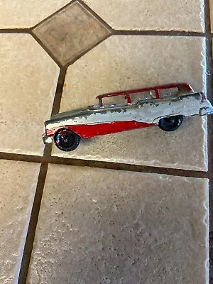 Manoil 1950s American Ranch Station Wagon Die Cast Metal Car Toy Rare Repainted  • $13.99