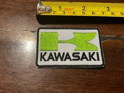 Kawasaki Japan Motorcycles. Patch  EMBROIDERD-PATCH. BIKER VEST PATCH 2 1/2 Inch • $7.99
