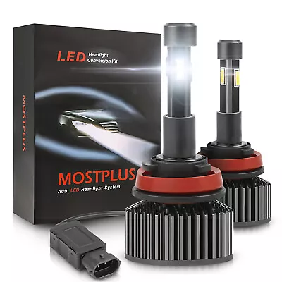 MOSTPLUS 130W 13000LM 4 Sides TX1860 LED Headlight Low Beam H8 H9 H11 6000K Bulb • $521.99