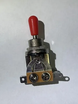 US SELLER 3Way Toggle Switch Red Tip For Electric Guitar Les Paul PRS SE Ibanez • $5.49