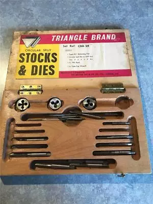 784a Vintage Part BA Tap And Die Set  Mixed Sizes • £19.99