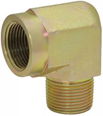 3/8  NPT Male X 1/4  NPT Female 90 Degree Elbow 5502-06-04 Adapter 9-5502-6-4 • $3.10