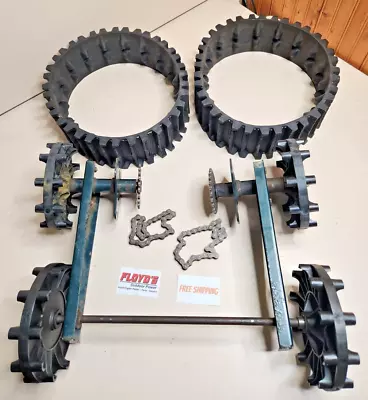 Snowthrower Mini Dozer Trac Drive Set Chain Drive - 20  X 4.5  Trac • $199.99