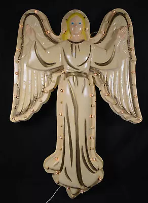 Vintage Empire Illuminated Blow Mold Angel 33 X21  Plastic Hanging With Box • $99.99