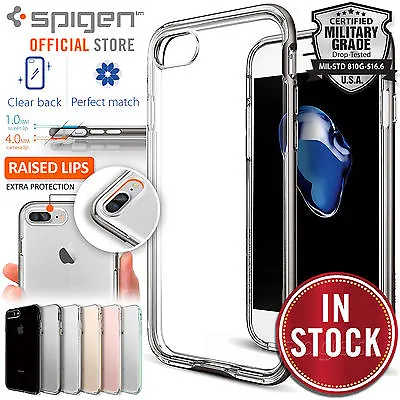 $14.99 • Buy For Apple IPhone 7/ Plus/ 6S/ 6 Case Genuine SPIGEN Neo Hybrid Crystal EX Cover