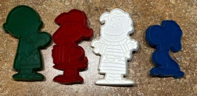 $14.99 • Buy Vtg Charlie Brown Cookie Cutters Lucy Snoopy  Peanuts Comic, 4 Characters