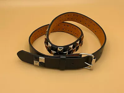 MJ Leather Belt For Kids Punk Rock Style Length 38  • $9.99