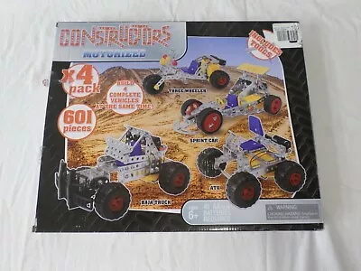 Constructors Motorized Metal Vehicle Construction Building Set [ Brand New ] • $29.99