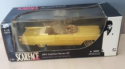 Scarface 1963 Cadillac Series 62 Limited Edition Diecast - 1:18 • £39.99