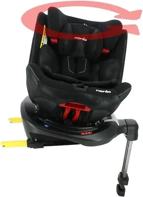 Nania Ranger 360° Swivel Isofix Car Seat Group 0/1/2/3 (0-36kg) From Birth  NEW • £119.99