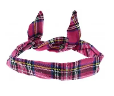 Tartan Wired Headband Retro Summer Scarf Women Fashion Hair Band Head Wrap Z2702 • £3.25