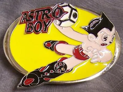 Pewter Belt Buckle Cartoon Superhero Astro Boy NEW • $19.99