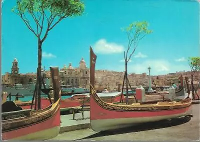 £1.75 • Buy Senglea, Malta - Dghajsas (boats) - Vittoriosa - Postcard C.1970s