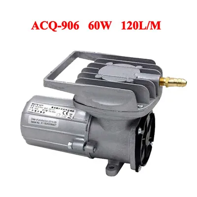 $83.65 • Buy Permanent Magnetic Inflated Aerator Fish Pool DC12V Air Compressor Pump 120L/M