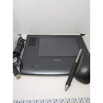 Wacom Intuos3 Professional 4x6  Wide Format USB Tablet W/ Pen Mouse PTZ431W • $50
