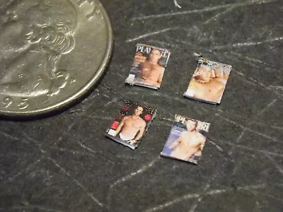 Dollhouse Miniature Magazines FOR HER 1:48 1/4 Quarter Scale A13 Dollys Gallery • $5.99