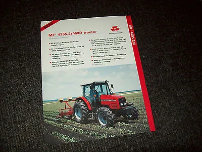 Massey Ferguson 4255 Tractor Brochure Literature Advertisement  • $2.99