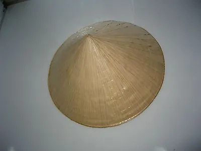 Vietnamese Bamboo Palm Leaf Conical Hat (non La) • $11.99