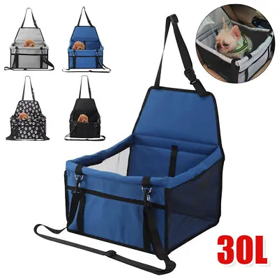 £10.99 • Buy Portable Car Seat Carrier Cat Dog Pet Puppy Travel Cage Booster Belt Bag