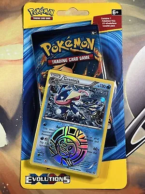Pokémon XY Evolutions Checklane Blister Booster Pack Greninja 2016 SEALED • $47.49