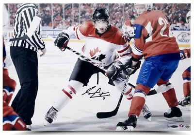 UDA SEAN COUTURIER  TEAM CANADA  24 X 16 SIGNED AUTO #6/30 AUTOGRAPH NHL FLYERS • $89.95