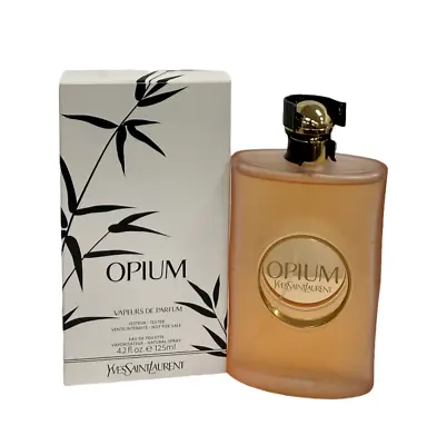 $158 • Buy OPIUM By YSL Vapeurs De Parfum (4.2oz / 125ml) NEW AS SEEN IN PICTURES