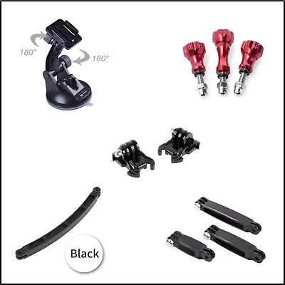 Gopro Hero Accessories Kit 2/3/4/5/6/7/8/9 Aluminum Suction Cup Extension... • $55.41