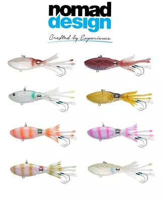 Nomad Design Squidtrex Soft Vibrating Jigging Casting Trolling Saltwater Lure  • $16.99