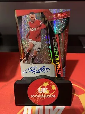 Panini Revolution Premier League 2020/21 Legends Autograph Ryan Giggs Man Utd • £77.50