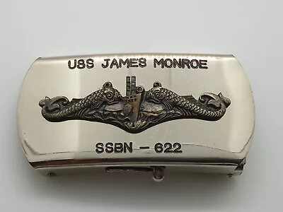 USS James Monroe SSBN-622 Belt Buckle • $99.99