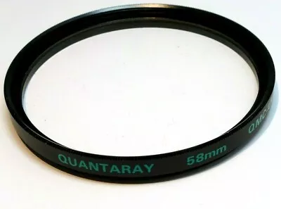 Quantaray QMC UV 58mm Filter    • $9.38