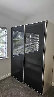 IKEA Pax Wardrobe With Sliding Doors • £300