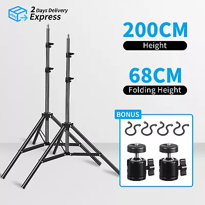 2m Aluminium Alloy Stand Tripod With Ball Head Kit For HTC VIVE VR Oculus Rift • £13.99