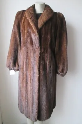 Women's Sz 6/8 S/M MINT Demi-Buff Mink Fur Coat  CLEARANCE SALE! 🔥 • $275